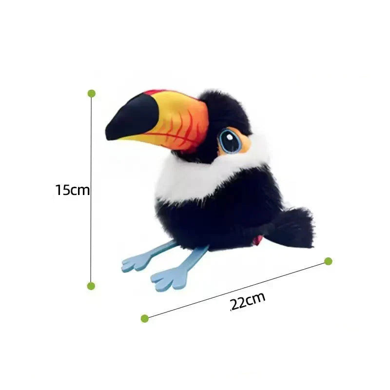 Plivinājoša un čivinoša putniņa rotaļlieta kaķiem