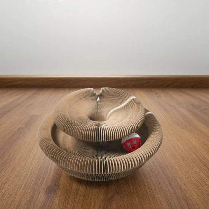 Catfri – kaķu skrāpēšanas rotaļlieta