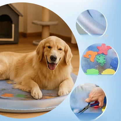 Dzesējošais rotaļu matracis suņiem