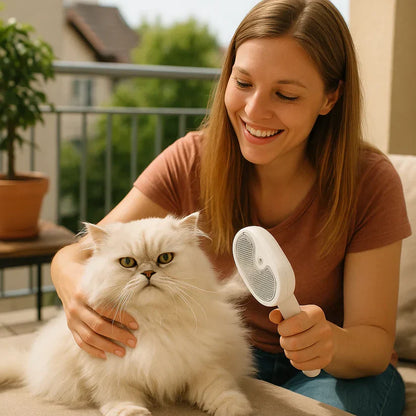 Tvaika suka kaķiem – maiga un spīdīga apmatojuma kopšana