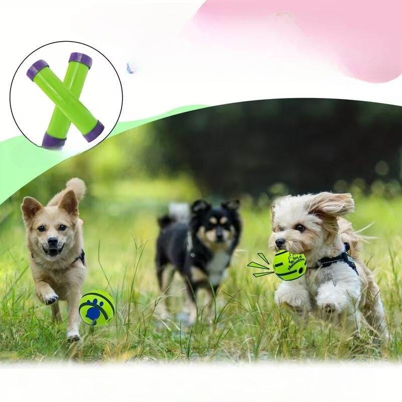 Automātiskā “Voice Ball” suņu rotaļbumba (bez baterijām)