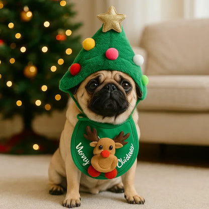 Ziemassvētku apģērbi suņiem