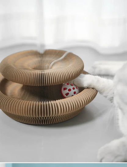 Catfri – kaķu skrāpēšanas rotaļlieta