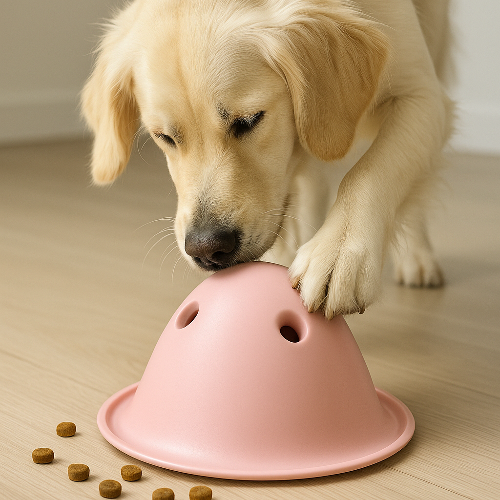 Interaktīvais košļājamais galvaslauzis suņiem ar paslēptu kārumu