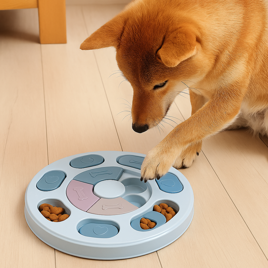 Interaktīvais galvaslauzis suņiem – prāta stimulācijai